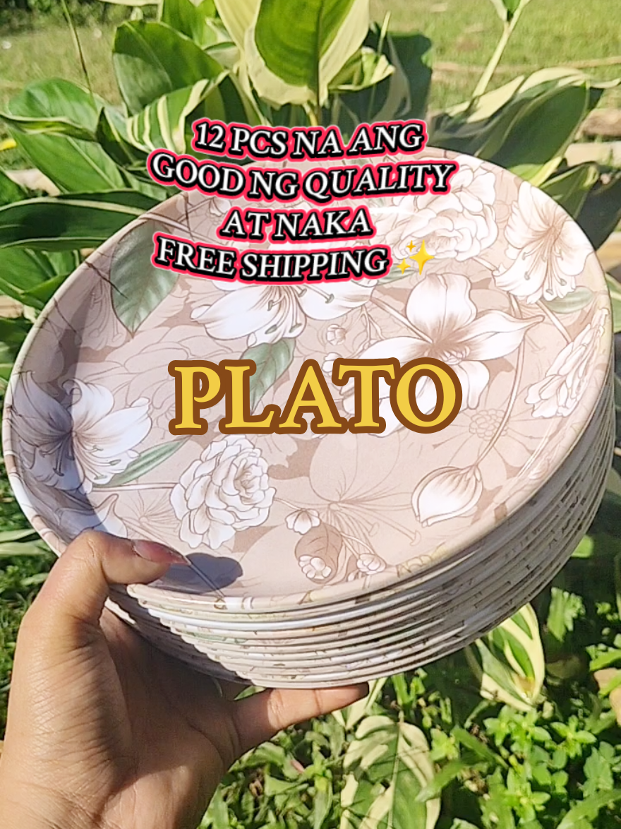 Ang Ganda ng quality  nitong PLATO ✨🫶  #plate #plato #plates #kitchen #kitchenware 