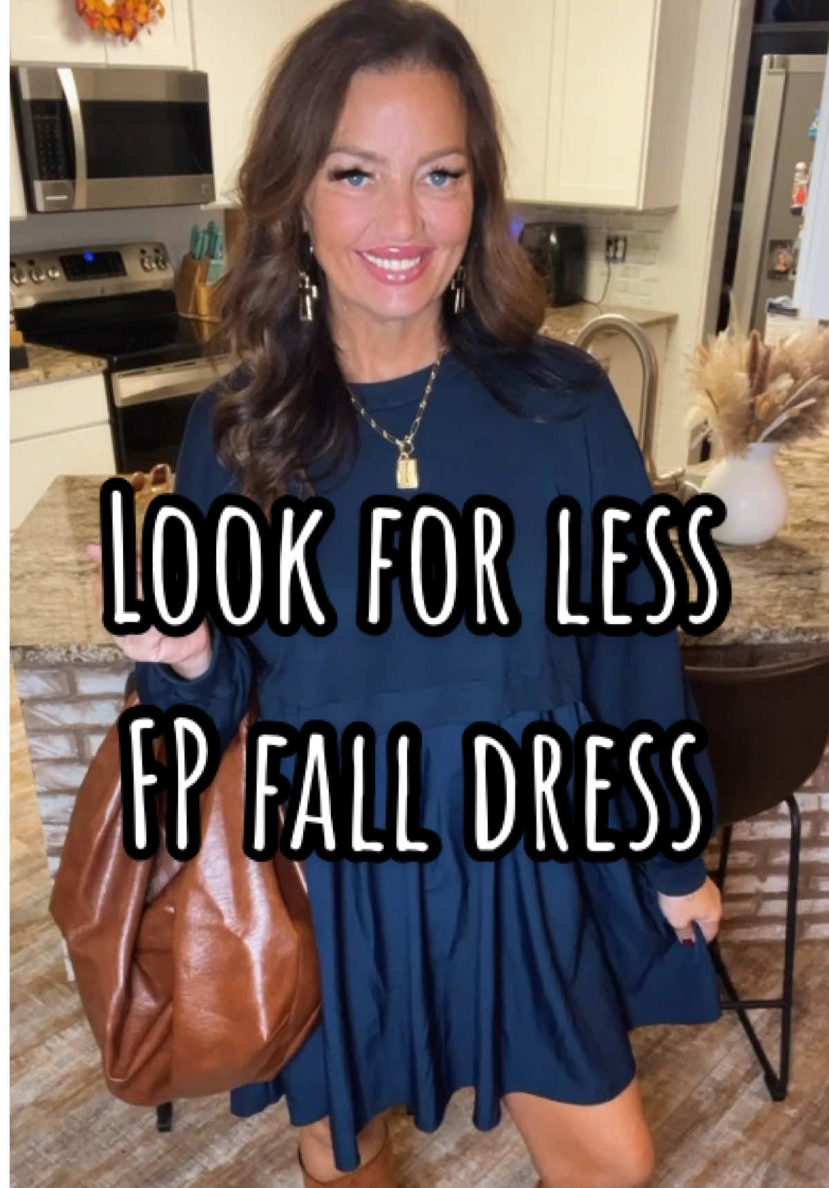 Give me cute comfy looks that gives off designer, but at a fraction of the cost! 😍#fallfashion #looksforless #comfyclothes #falldresses #fallboots 