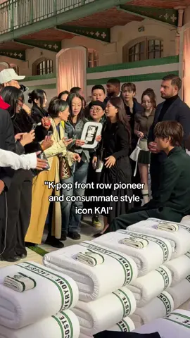 queridinho da moda #KAI_LacosteSS26 #KAI_Lacoste #카이 #KAI #ParisFashionWeek 