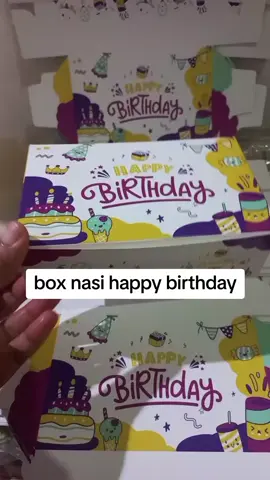 box nasu happy birthday,cantik banget #boxnasi 