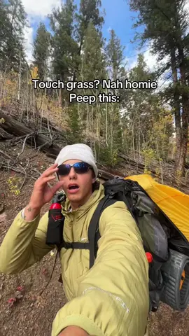 #Hiking #backpacking #touchgrass 