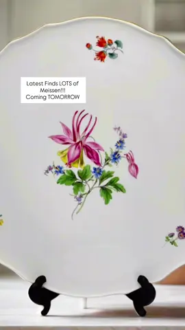 🌸✨ Coming to the Shop TOMORROW ✨🌸 A beautiful selection of Meissen porcelain — including the coveted Pink Rose pattern — plus this ornate footed antique-style brass gallery tray. Perfect for entertaining or display, each piece adds timeless elegance to your table. Don’t miss out — these treasures will be live tomorrow at The Marialva Collection. 📍 themarialvacollection.com 💌 DM to reserve early #MeissenPorcelain #AntiqueStyle #BrassTray #GalleryTray #FootedTray     