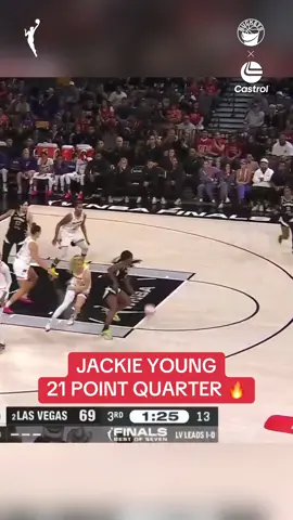 21 in a 10 minute quarter 🤧 @WNBA thanks to #CastrolUSA 