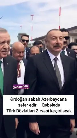 Türkiyə Prezidenti Rəcəb Tayyip Ərdoğan sabah Azərbaycana gəlir. Bu barədə 