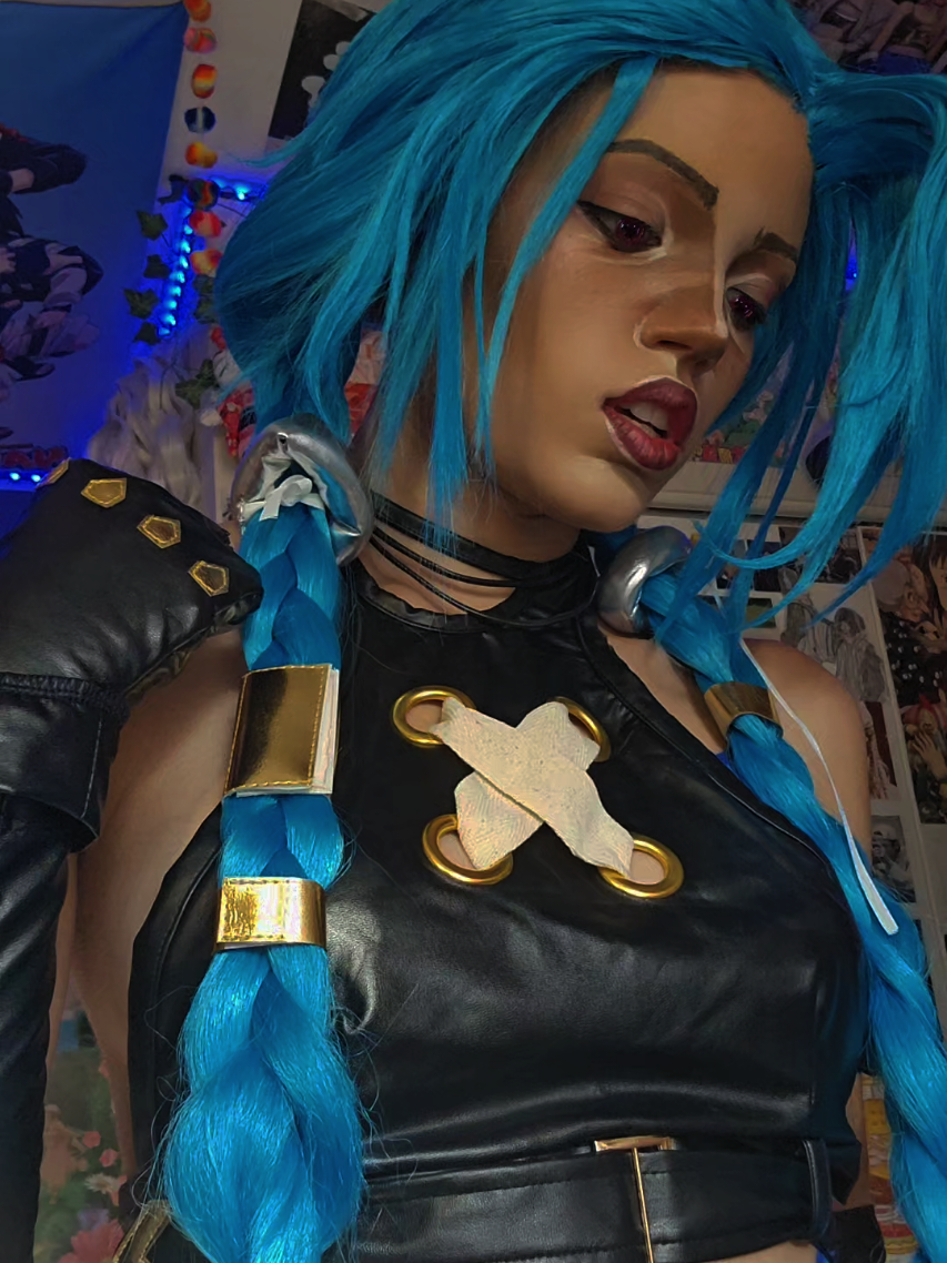 so heimerdinger coded #jinxcosplay #arcane #foryou #arcanecosplay #jinx 