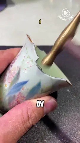 Pocelain restoration is a truly forgotten art #fyp #viralvideo #trending #craftsmanship 