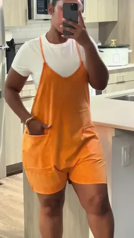 Bright Orange Romper That Brings All the Sunshine ☀️🧡 This orange romper is the perfect pop of color every mom wardrobe needs! 🍊 Soft, stretchy, and effortlessly flattering — it gives that put-together look without even trying. Perfect for busy mornings, errands, or your next OOTD moment. ✨ One piece = full outfit. 💖 Comfy, cute, and guaranteed to turn heads wherever you go. #romper #rompers #casualoutfits #momoutfits #outfitofthedayinspo 