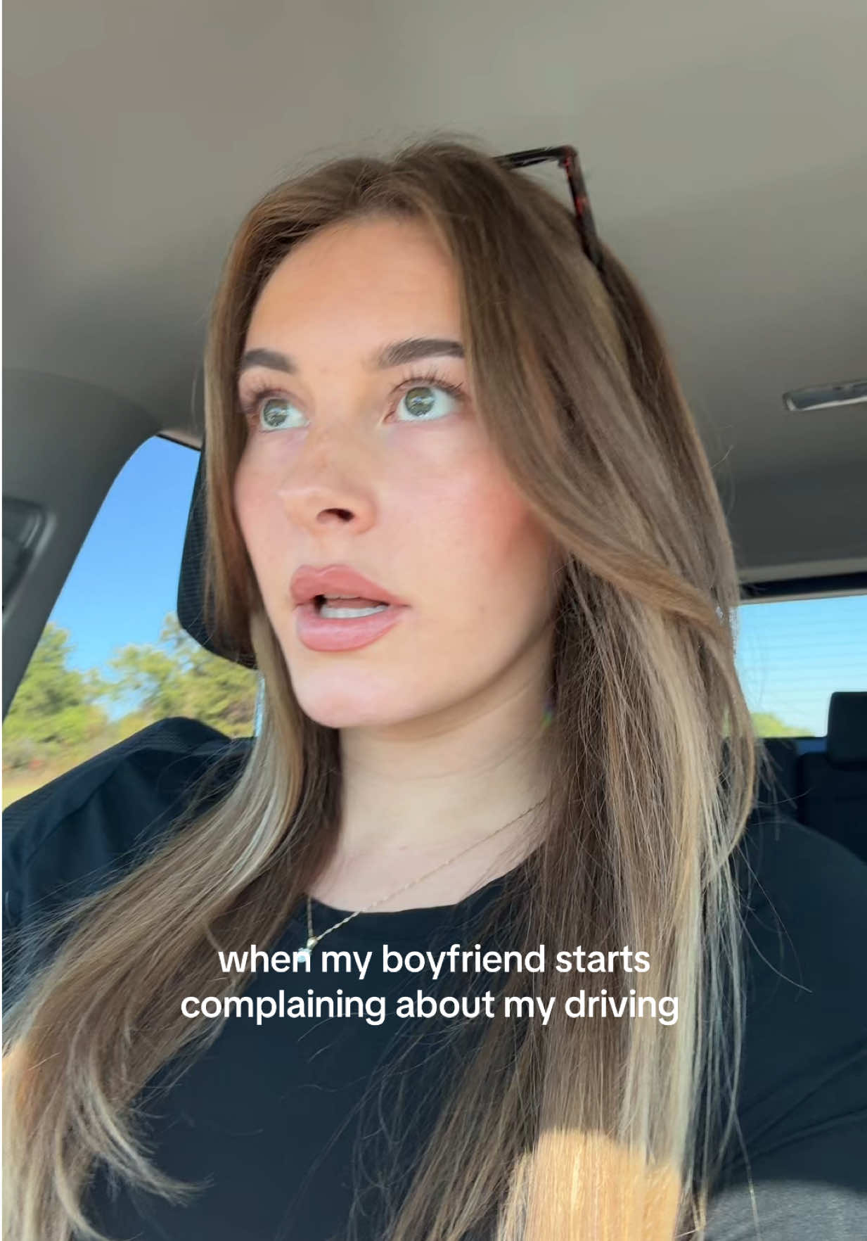 There’s a reason why I’m a passenger princess 👸#baddriving #boyfriend 