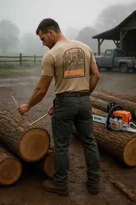 🔥 STIHL TShirt – Precision Meets Power #STIHL #MensStyle #OutdoorWork #WorkwearFashion #CinematicPromo