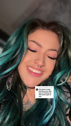 Replying to @jess44462 make me #wlw #barklikeyouwantit #bluehairedgirl #lesbiansoftiktok🌈 