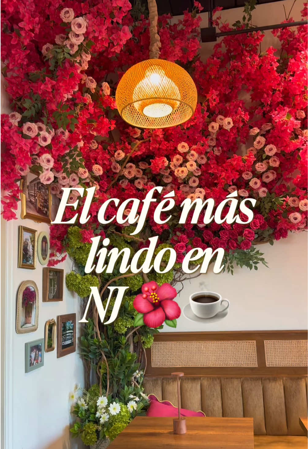 Comenta con quien irías🌸⬇️ Están abiertos de domingo a miércoles hasta las 11pm, Jueves hasta las 12am y viernes y sábados hasta la 1am✨ También es Pet friendly🐶✅ Sabías de este lugar? #njspots #coffeetok #hiddengemsnj #cafevibes #newjersey 