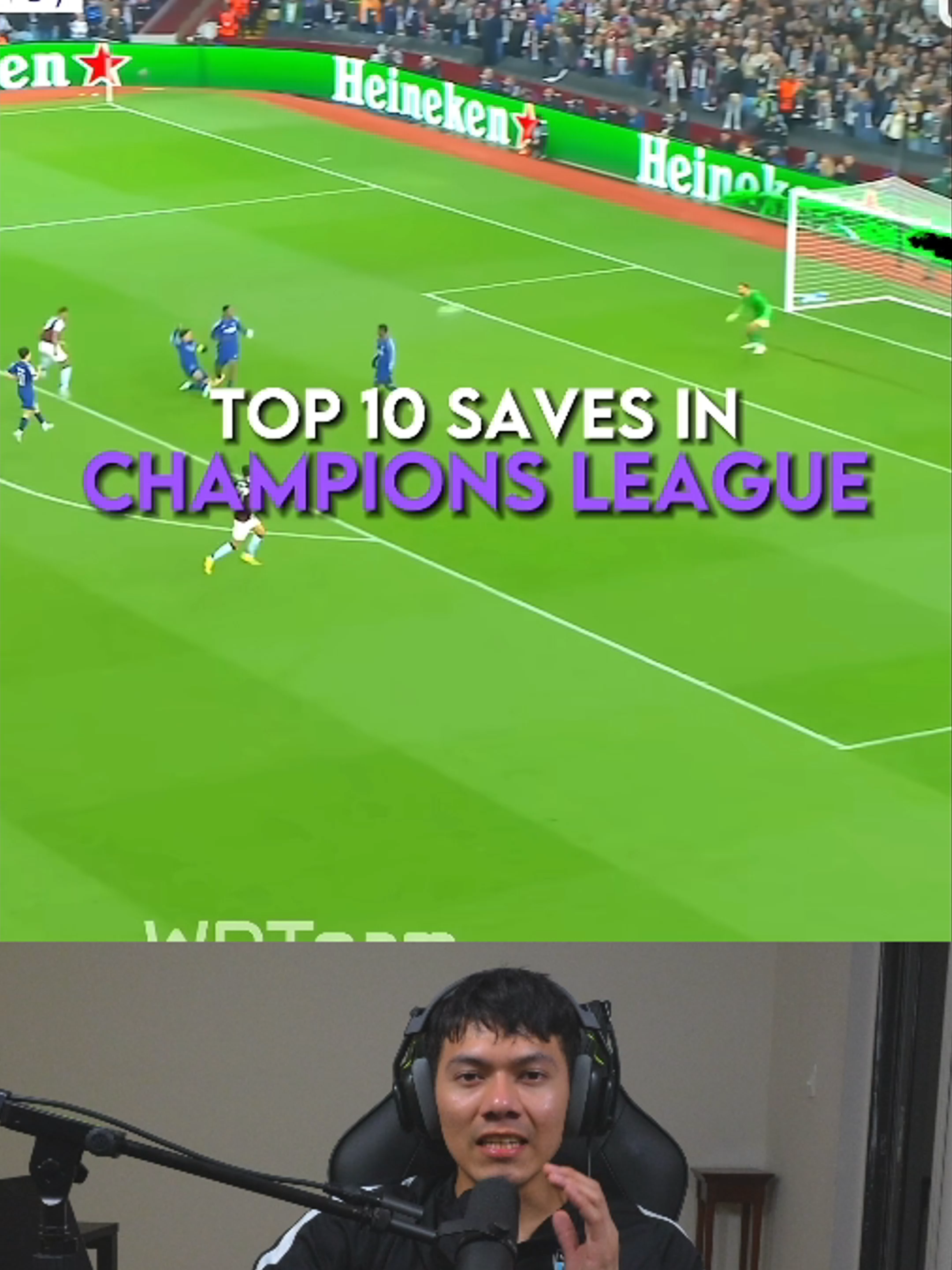 LAS 10 MEJORES ATAJADAS DE LA UEFACHAMPIONSLEAGUE#viral_video #futbol #shorts #viralvideo #ronaldo #parati #uefachampionsleague #lacobra