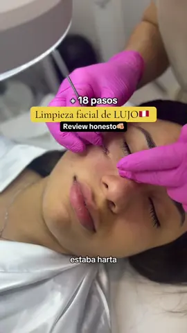 Parte 2 | probando faciales de lujo en 🇵🇪🥹❤️   #facial #limpiezaprofunda #limpiezafacialprofunda #dermatologiaestetica #limaperu🇵🇪 