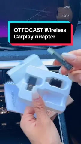 He didn’t think this little box could make his car feel brand new 😳 No cables. No setup drama. Just plug → pair → drive. If your car has CarPlay, you need to see this. #WirelessCarPlay #CarGadgetTok #TechMadeSimple #CarUpgradeHack #TikTokShopFallDealsForYou 