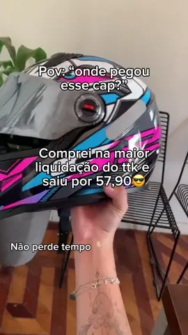 🪖 Proteção e estilo que cabem no seu bolso!