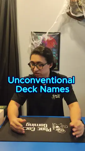 ✨ Let’s be honest… we all name our decks. ✨🃏 What’s the most unconventional name you’ve given your deck? Keep it decent enough to show your mom, but don’t be afraid to get creative! 😏 Drop your answers below and let’s see who’s got the funniest, wildest, or most clever deck name in the Phat Catz community! 🐾 #PhatCatzGaming #MTG #PokemonTCG #DeckNames #CardGames #TabletopCommunity #CreativePlayers #MTGCommunity