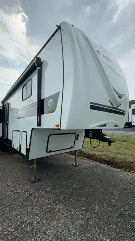 This KITCHEN!!! A real dream come true with breakfast bar! ⭐️ East To West Tandara 388 RL - rear living ⭐️  #tandara #goeasttowest #rearliving #dreamkitchen #rvkitchen 