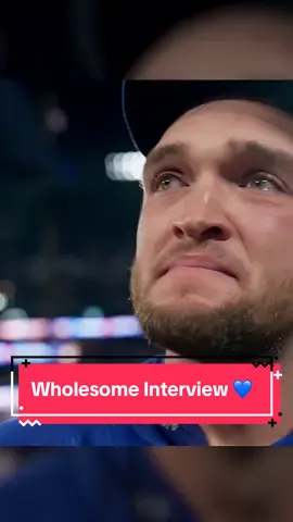 Got us all tearing up 🥹 #MLB #MLBPostseason #ALDS #TreyYesavage 