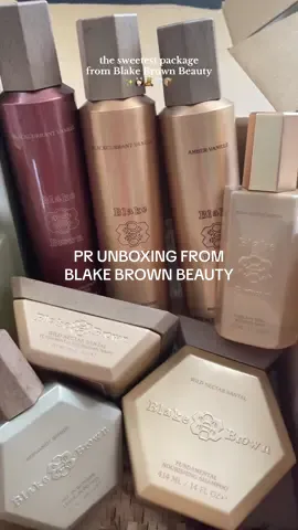 thank you so so much 🧸🫶🏻 @Blake Brown #prunboxing #prpackage #blakebrownbeauty #hairproducts #unboxing 