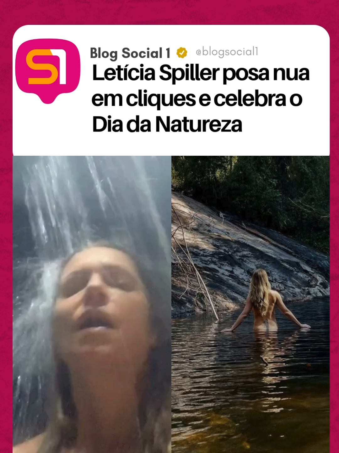 Letícia Spiller, aos 52 anos, compartilhou um vídeo especial em comemoração ao Dia da Natureza, mostrando toda sua conexão com o meio ambiente enquanto toma banho de cachoeira. 🌿💦 “Alguns registros para dizer que somos ela. #natureza #diadanatureza é todo dia”, escreveu a atriz, que recebeu muitos elogios dos fãs. ✨ Créditos: Instagram #LetíciaSpiller #Natureza #DiaDaNatureza *co *digital