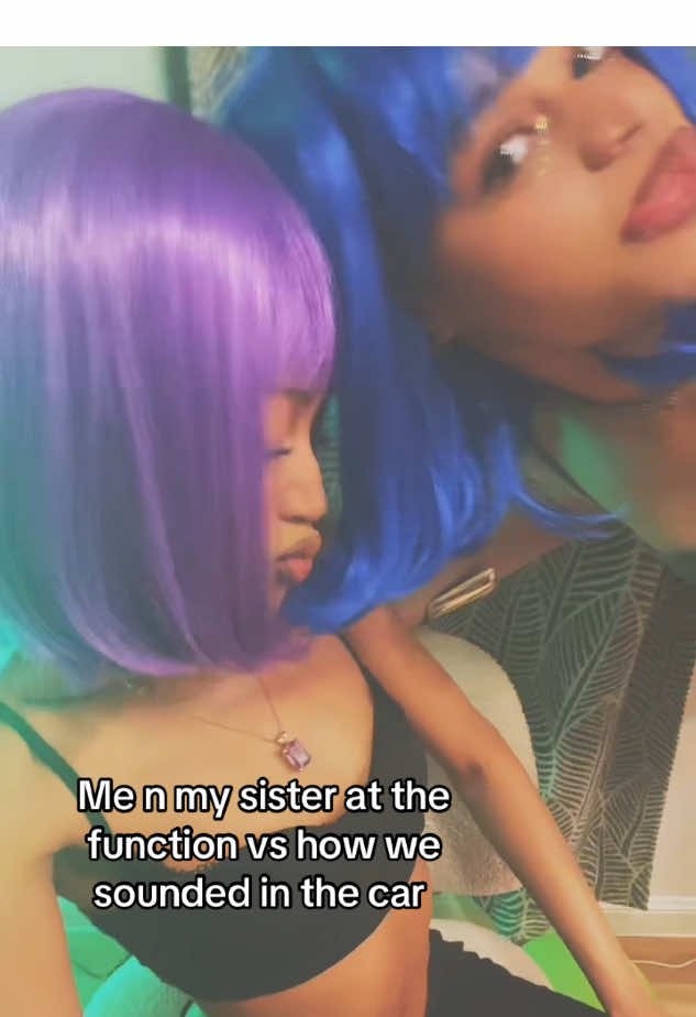 almost snatched that wig off her head 😝 #sisters #fyp 
