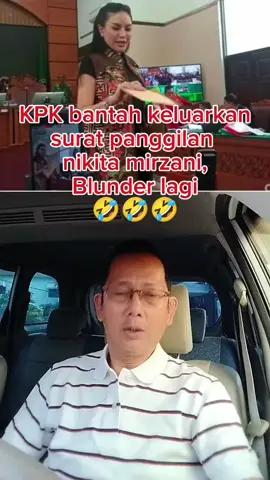 KPK Bantah keluarkan surat panggilan pemeriksaaan nikita mirzani,,, blunder lagi... 