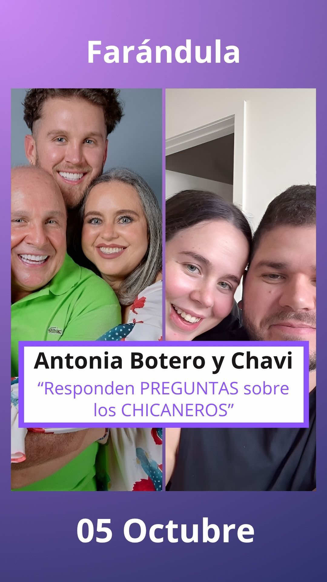 ANTONIA Botero y CHAVI hablan de los CHICANEROS #antoniabotero #chavi #loschicaneros 