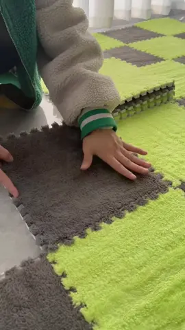 EHL 30x30cm Puzzle Baby Floor Mat Non Slip Play Rug Accessories Plywood Carpet Aesthetic Bedroom Decor Karpet Tikar Bulu Plush Puzzle Mat Shaggy Velvet Carpet Home Playground Kids Room Floor Mats Table Kindergarten #foryou #organizer #appliances