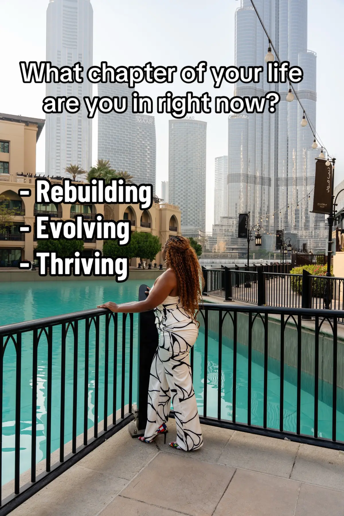 Lately I’ve been reflecting on how far I’ve come; not just in travel, but in life. We don’t talk enough about the in-between moments… the ones where you’re still figuring it all out but still showing up for yourself. So tell me — what chapter are you in right now? Rebuilding, evolving, or thriving? #personalgrowthjourney #selfreflection #evolvingeveryday #fyp 