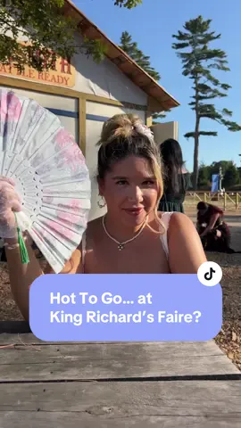 hot to go… at king richard’s faire?! 🕺👑 #hottogo #kingrichardsfaire 