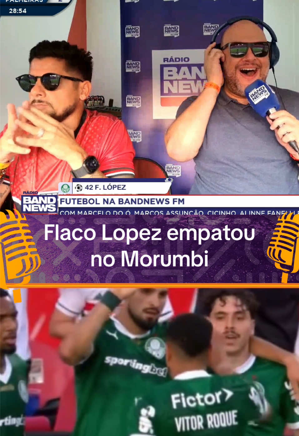 A reação inacreditável do Palmeiras no Morumbi