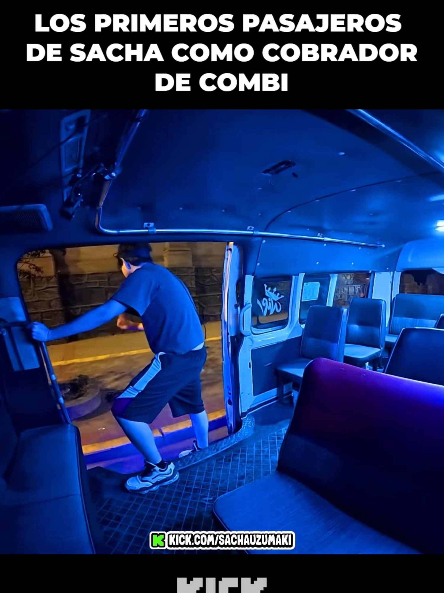 PRIMEROS PASAJEROS DE SACHA COMO COBRADOR DE COMBI Redes Sociales 👉 Kick: sachauzumaki #sachauzumaki #sachauzumakiclips #kickperu  @sachauzumaki_