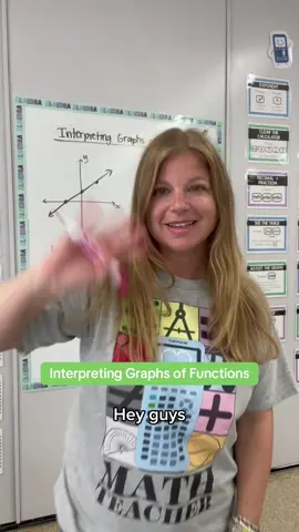 Interpreting Graphs of Functions #iteachalgebra #math #mathematics #algebra #iteachmath 