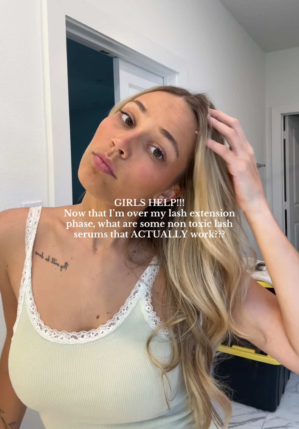 Comment below pls!!!! #lashes  #lashserum 