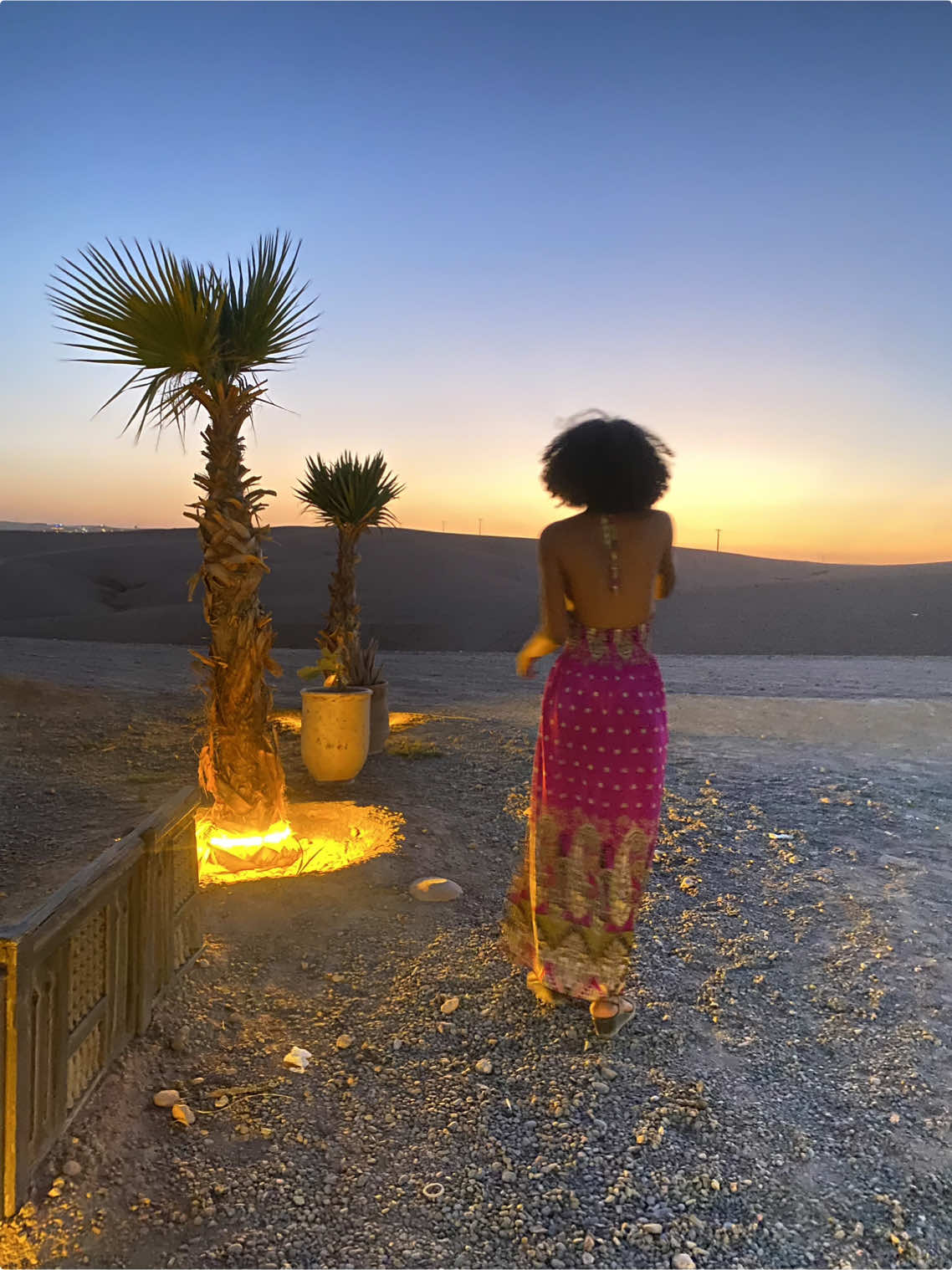 Agafay Desert Camp in Morocco was so fun 🇲🇦 #marrakech 