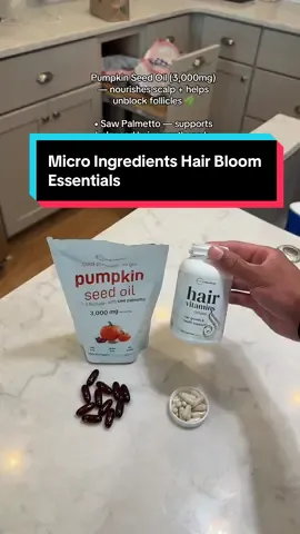 Stay consistent. Your hair will show it. #tiktokshopfalldealsforyou #tiktokshopblackfriday #tiktokshopcreatorpicks #hairgrowthtips #pumpkinseedoil #biotin 