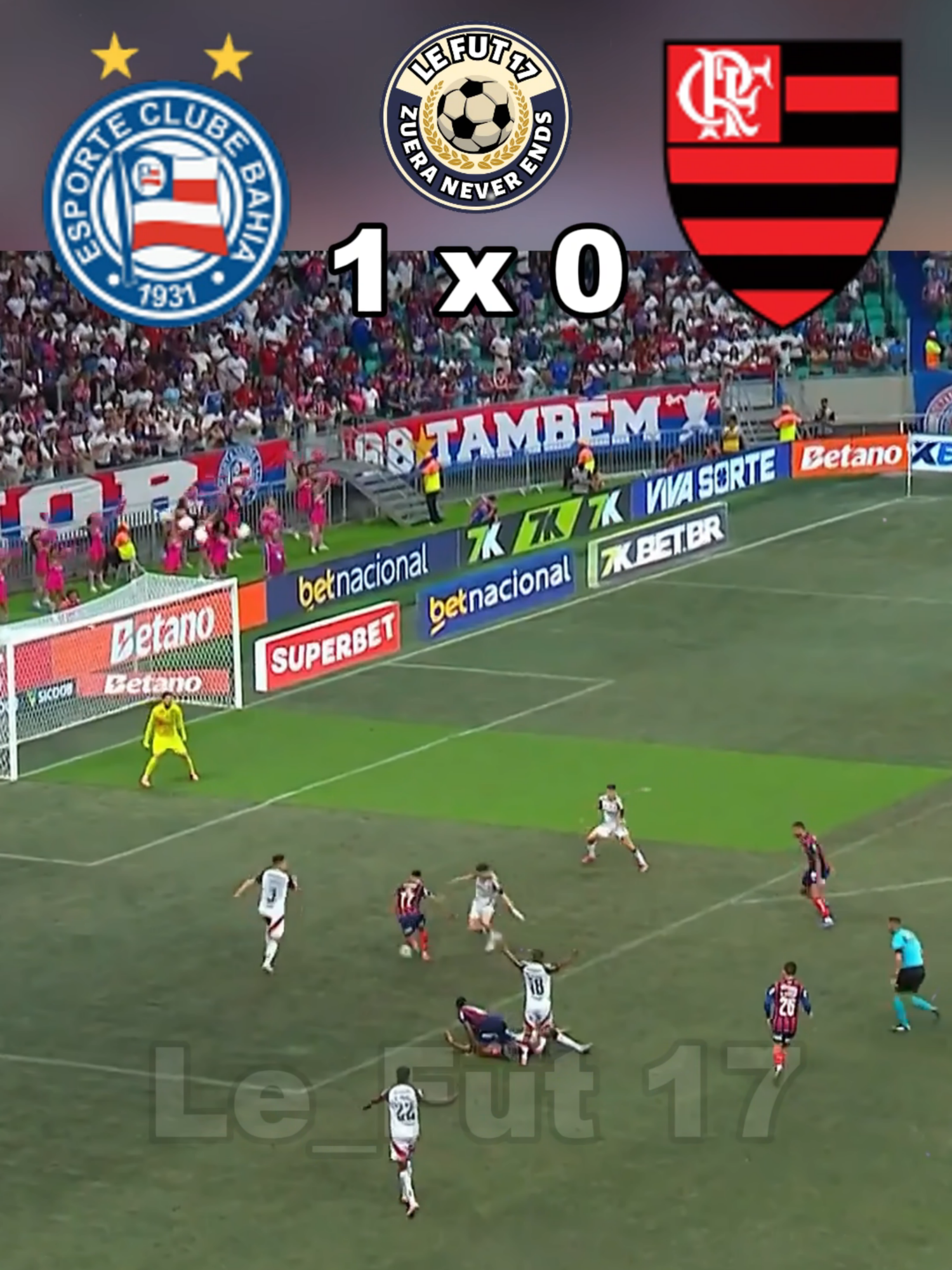 bahia x flamengo #futebol #bahia #salvador #brasileirao #flamengo #mengao #engracado #edit #smzinho