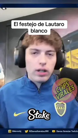 EL festejo de Lautaro blanco #gh #coscu #kick #TikTok #greenscreen                        # 