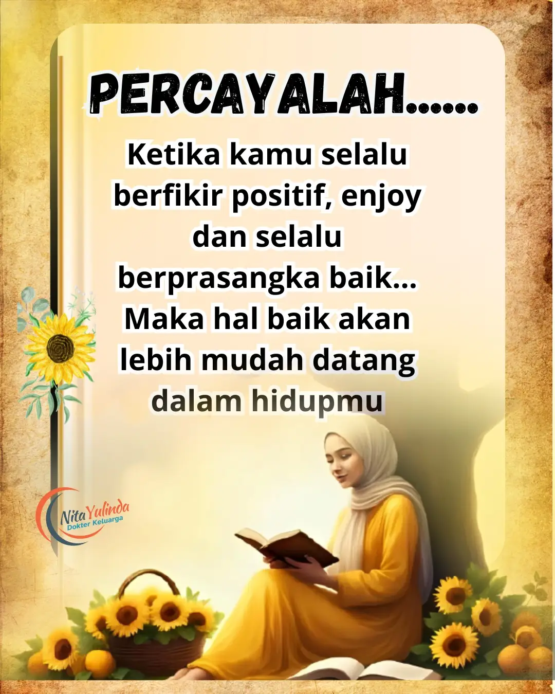Selalu berfikir positig #katakatabijak #quote #NasehatDiri #motivasi #percayadiri 