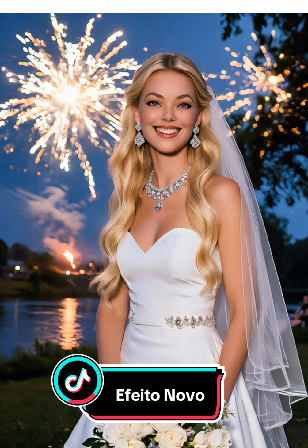 Efeito novo de Inteligência Artificial hora do casamento #criadoresdeconteudo #horadocasamemto #filtrosdotiktok #rosemaryandrade🇧🇷 