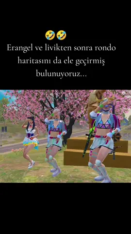 #beniöneçıkart #keşfett #pubgmobile #oyun #dans @~fatoş~ @user953095 çiçeklendik😍😍😍