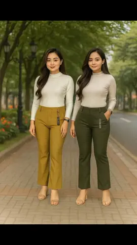 Elcan Pants Cutbray Soft Jeans celana wanita  #beliditiktokshop#keranjangkuning#affiliatemarketing#fyp 
