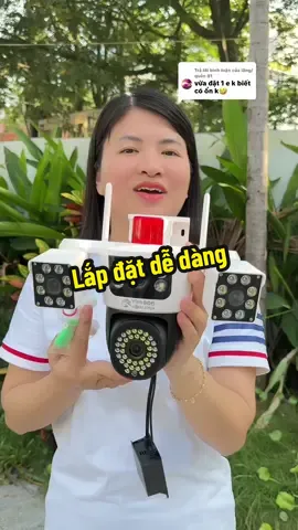 Trả lời @lãng/quên 81 mình nhận hàng xong cài đặt theo hướng dẫn là dùng được ạ #haxinh9x #xuhuong #camera #camerangoaitroi #camera3mat 