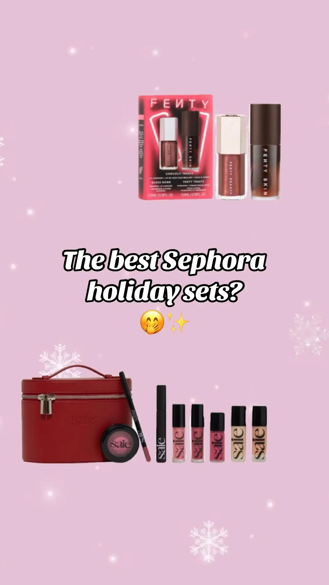 #sephorahaul #sephorafavorites #holidaygifts #holidaygiftideas #makeupset 