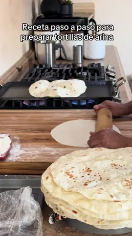 Receta paso a paso tortillas de harina #Receta #recetafacil #cosinamexicana🇲🇽🇲🇽 #tortillasdeharina 