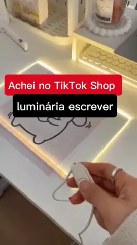 O presente do Dia das Crianças que tá deixando todo mundo maluco! 😱✨ Essa lousa luminosa é diferente de tudo — acende, brilha e faz as crianças se encantarem de verdade 💡🎨 Mas corre, porque quem deixar pra depois vai ficar sem! 🚀 #DiaDasCrianças #LousaLuminosa #PresentePerfeito #TikTokShopChegou 