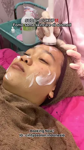 ✨ “Udah cukup deh FOMO sama skincare viral di sosmed! Kadang kulit cuma butuh dirawat, bukan dibandingin 💖” Rutin treatment di Cintya Salon, kulit jadi sehat, glowing, dan tenang karena ditangani profesional 🌸 📍Booking sekarang & rasain bedanya! #CintyaSalonIndonesia #CintyaSalonPalembang #CintyaSalonYogyakarta #FacialGlowing #SalonKecantikan     