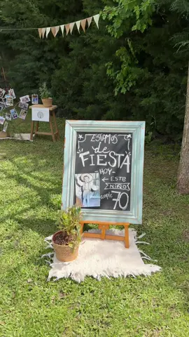 Los 70 de papá 🥹♥️ Llegaron y se festejó! 🥳 Después de varios meses de preparativos, llegó el día y estuvo increíble!  Qué lindo es celebrar la vida! #fiesta #cumpleaños #70s  #papa #vida 