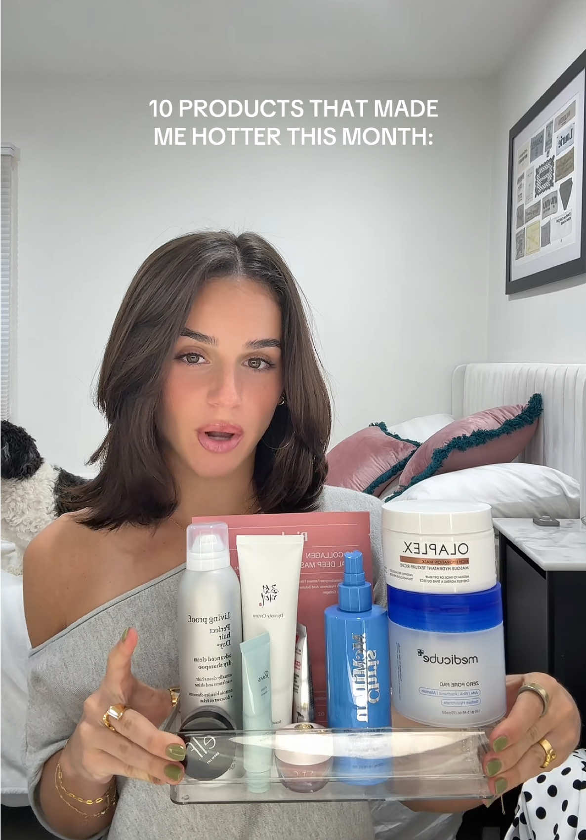 september favorites 🤍💫 linked in amzon stf under september favorites!!  @Olaplex  @medicube global  @Chris McMillan Hair  @Biodance Store US  @Beauty of Joseon  @ErborianUSA  @Tatcha US  @Living Proof, Inc.  @e.l.f. Cosmetics  @Rare Beauty  #septemberfavorites #favorites #skincare #howtoglowup #fyp 