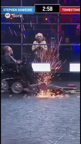 BattleBots: Einstein & Hawking – Team Genius Unleashed ⚡🤖 Albert Einstein takes the controls while Stephen Hawking transforms into the ultimate BattleBot. Sparks fly as science meets steel — proof that even geniuses like to play rough. #BattleBots #Einstein #StephenHawking #RobotWars #ScienceHumor #AIComedy #TechTok #ViralComedy #FunnyReels #SmartHumor #GetRoastedAI #SciFiTok